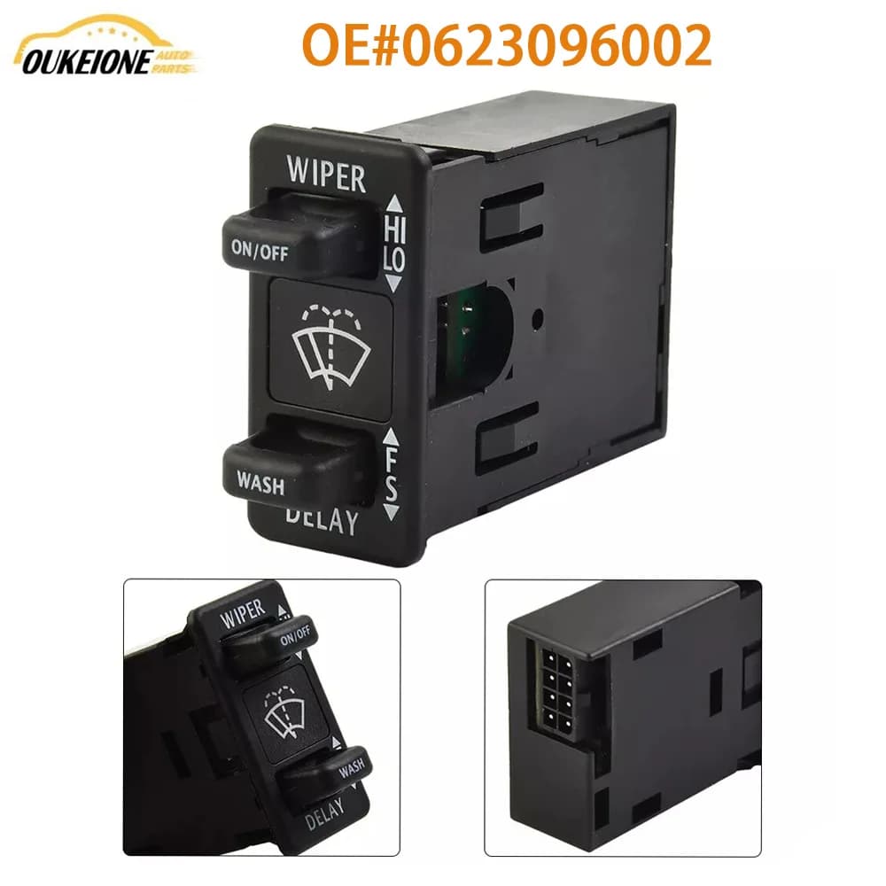 Per Freightliner Coronado Columbia 2000-2017 0623096002 Pulsante regolatore dell'interruttore di controllo del tergicristallo A 0623096002 Accessori per auto