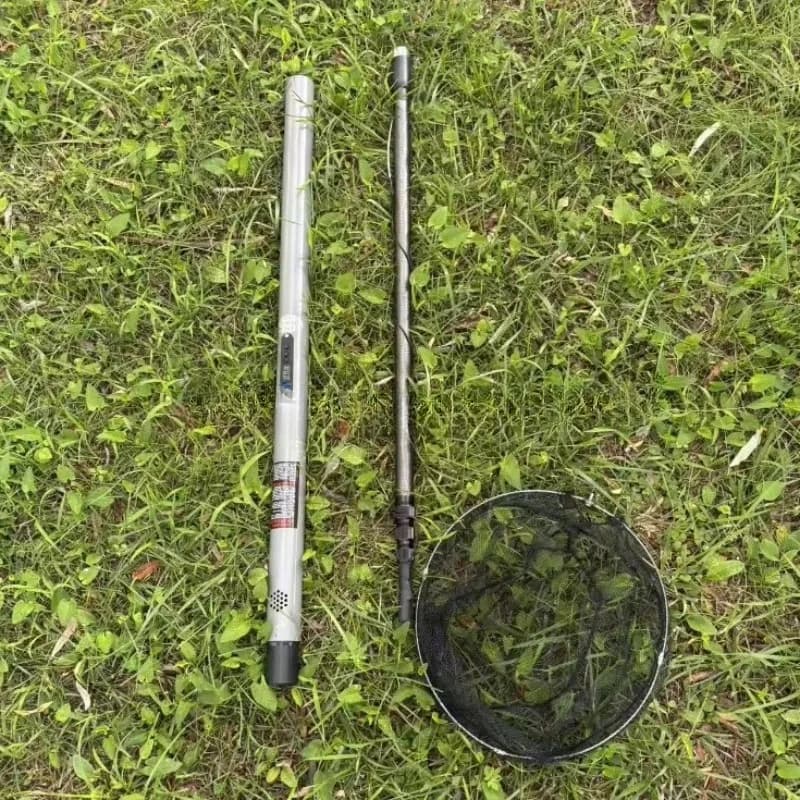 Factory Wholesale Telescopic Carbon Steel Pole with Lightweight Plastic Landing Net for Fishing-HDF