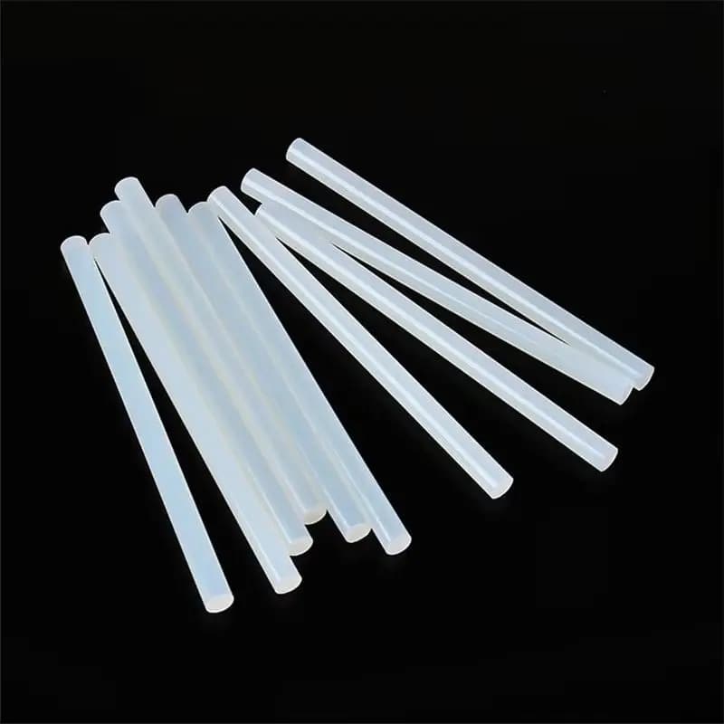 10 pz 7x130mm Pistola Hot Melt Colla Solida Stick Artista FAI DA TE Fare Artigianato Gioielli Giocattoli Home Power Pistola di Calore Adesivo Strumento di Riparazione