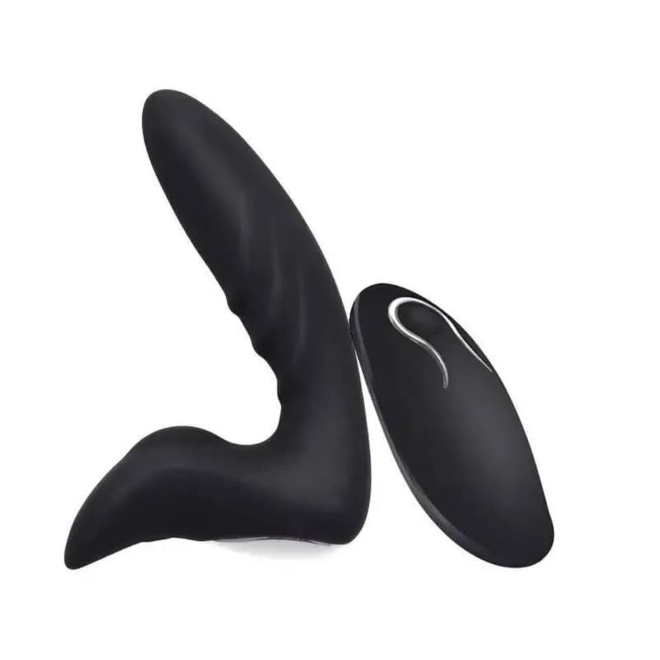 Vibratore anale, massaggiatore prostatico, masturbatore maschile, stimolatore del punto G, telecomando, 10 modalità, sex toy anale per uomini, coppie, adulti.