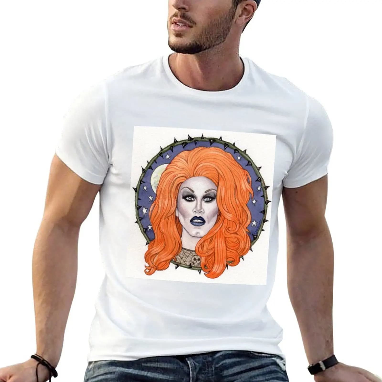 Sharon Needles T-Shirt t shirts cotton 100% printed t shirts for man man t shirt heavy cotton T-shirt