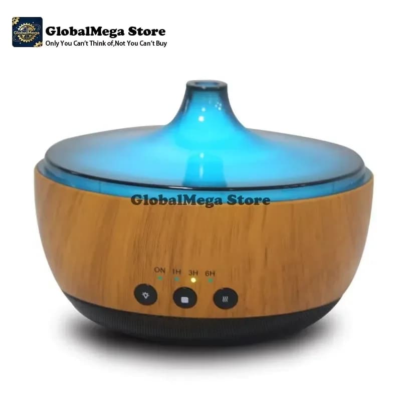 2026 Latest Ultrasonic Wood Grain Essential Oil Diffuser for Home Office Bedroom Desktop Aromatherapy Humidifier for