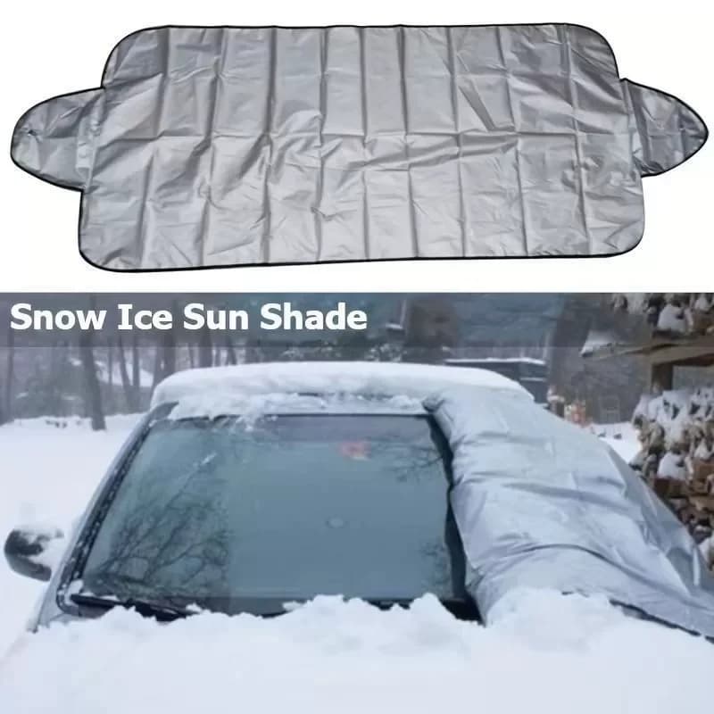 Nuovo universale grande parabrezza per auto copertura da neve coperture protettive per finestre per neve ghiaccio parasole polvere gelo accessori per il congelamento