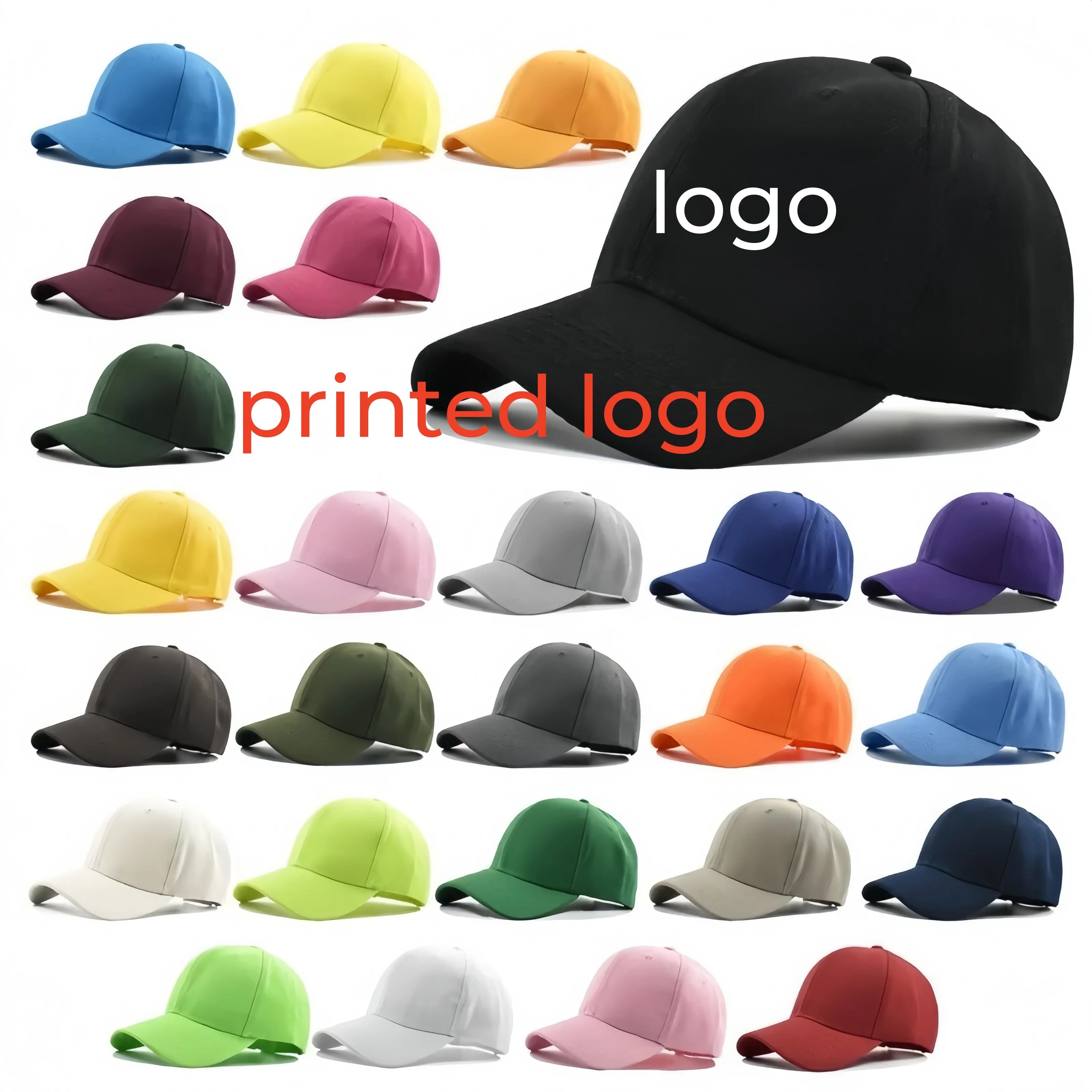 Nuovo Cappellino da Baseball Personalizzato 2026 con Logo Stampato, Unisex, Regolabile, per Uomo e Donna, Cappello Sportivo Stile Trucker in Tinta Unita, Berretti Personalizzati