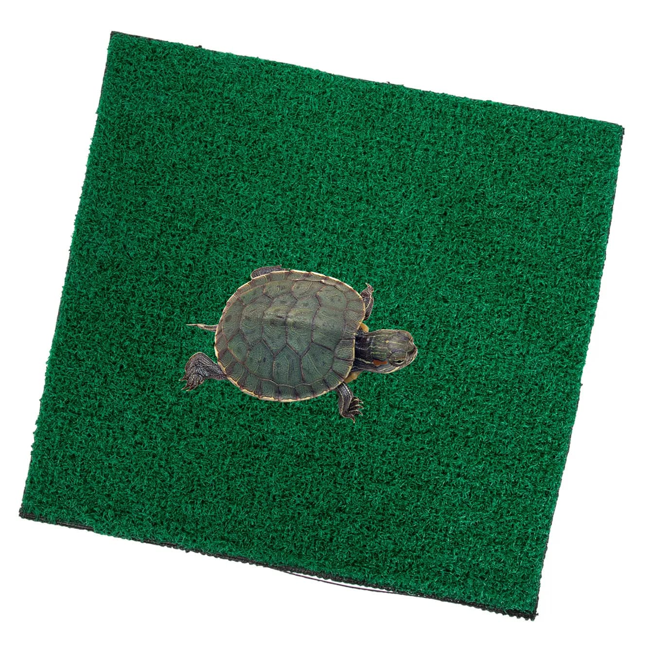 Tappeto in erba sintetica per tartarughe, piattaforma di asciugatura, decorazione per casa e giardino, acquario e vaso da fiori