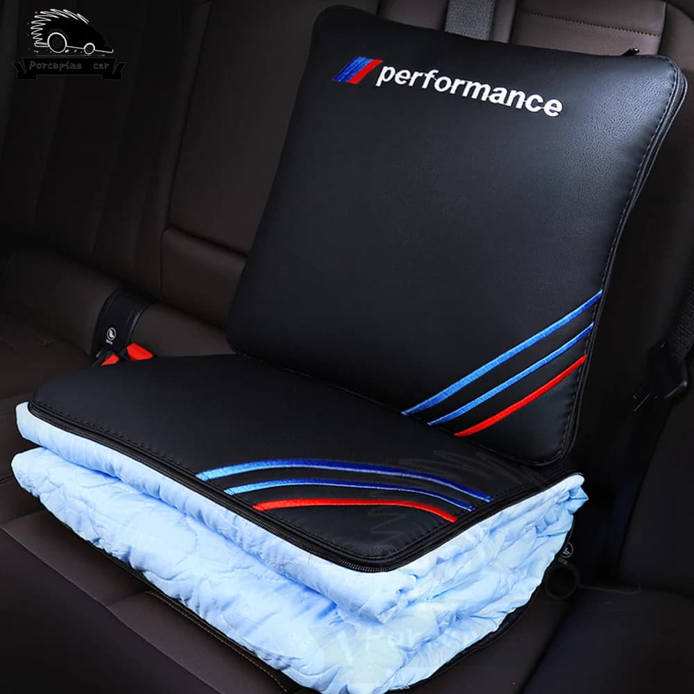 Auto cuscino in pelle poggiatesta cuscino lombare trapunta Per BMW 1 3 5 7 X1 X2 X3 X4 X5 X6 E90 F30 F10 M3 M4 45e G05 G20 G30 G21 f40 f80