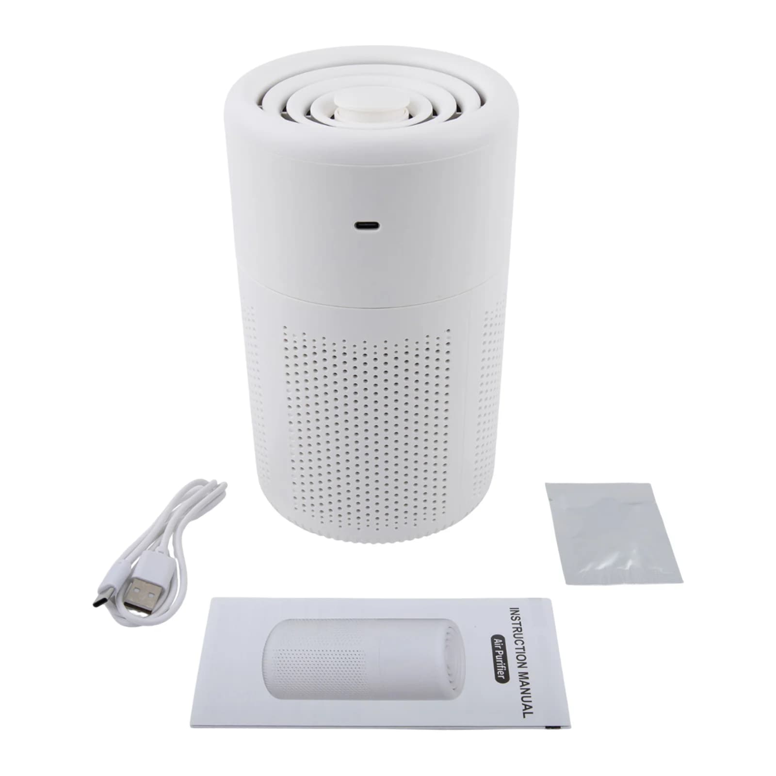 Sistema avanzato di purificazione dell'aria Purificatore d'aria compatto Purificatore d'aria Design compatto Funzione di deodorizzazione Rimozione PM 2.5