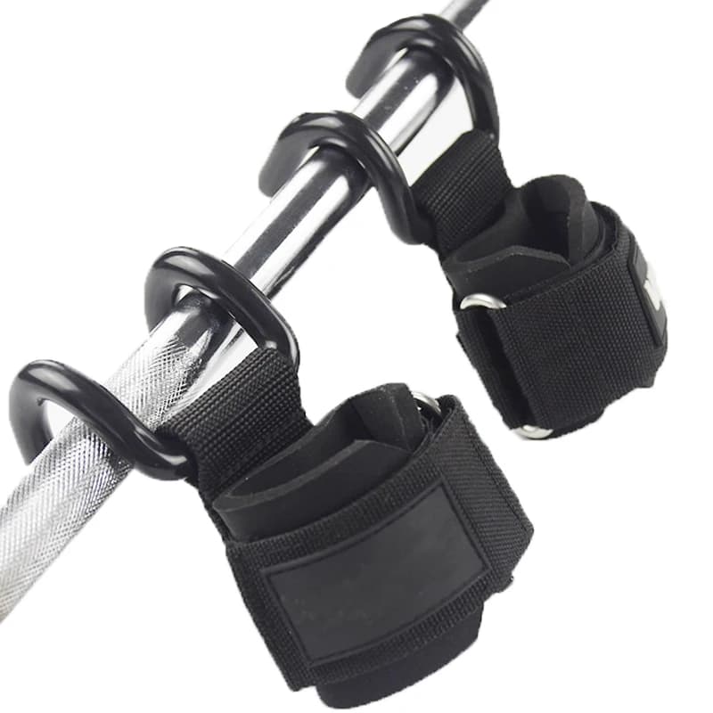 Weightlifting Hooks Glove Hand Bar, Wrist Straps for Fitness, Powerlifting Strength Training Support, Dumbbell Lift Grip Belt