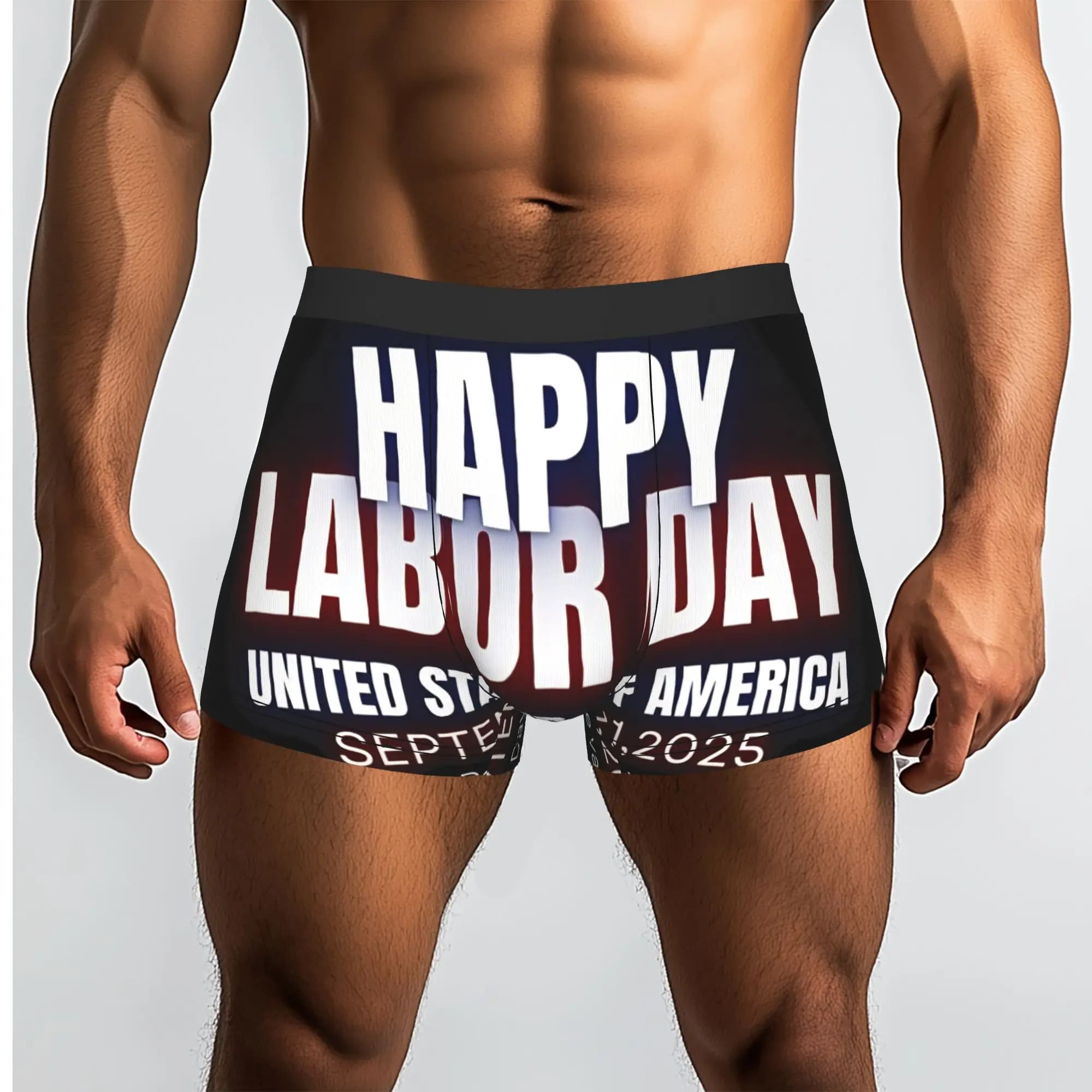 Intimo da uomo per la Festa del Lavoro Internazionale, mutande da uomo, slip comodi, boxer.