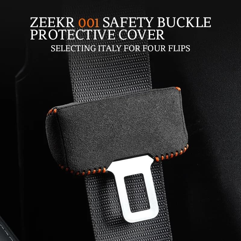 For ZEEKR 001 007 009 ZEEKR X Auto Safety Belt Buckle Protective Cover Safety Belt Prevention of collisions Change Car