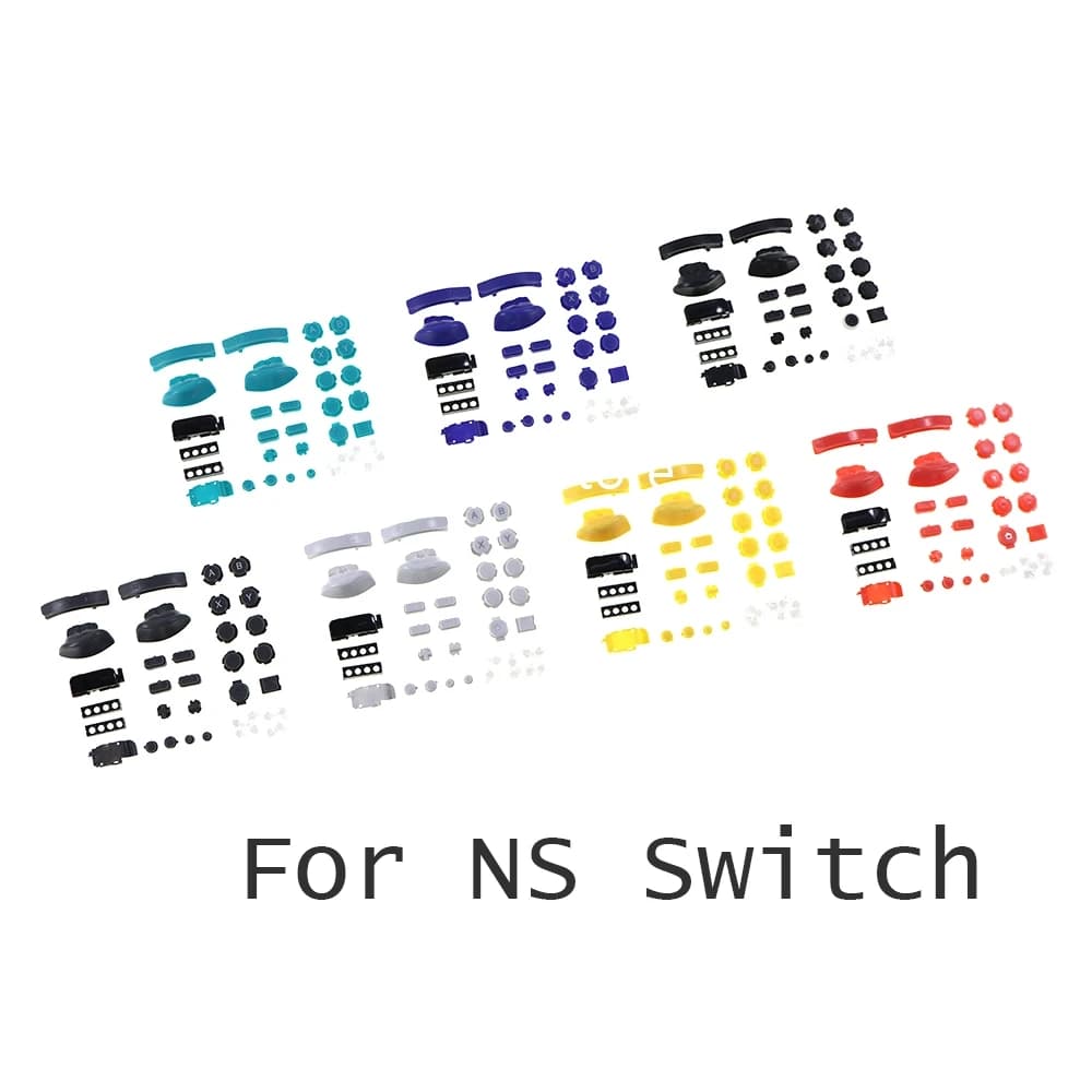 15 set Per Nintend Switch Set completo Bottoni chiave Parti Host Custodia Pulsanti ABXY Tasti di direzione