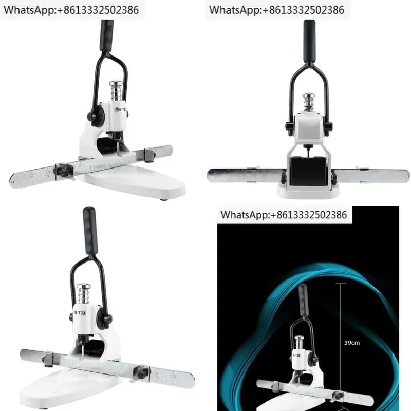 Manual Single Hole Punching Machine for Paper PP PVC Plastic Bags and Cloth for Hole-Punches