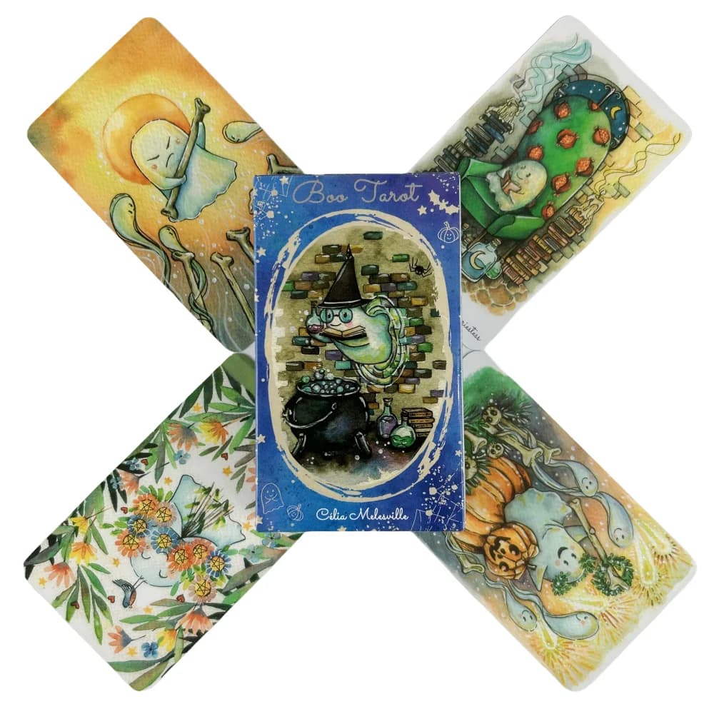 Carte dei tarocchi fantasma A 81 Deck Oracle English Visions divinazione Edition Borad Playing Games