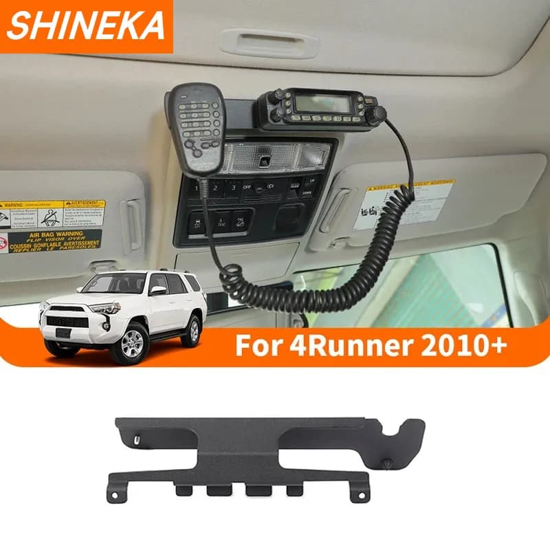 SHINEKA Auto Lettura Anteriore GPS Staffa di Supporto Walkie-talkie Supporto Per 4Runner 2010 2011 2012 2013 Up Accessori Interni