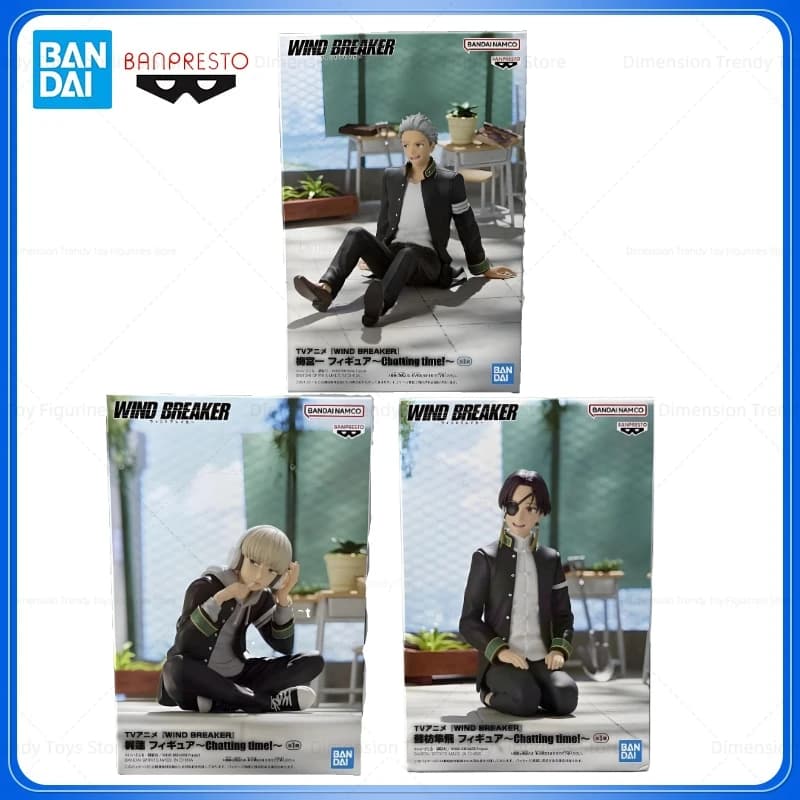 In Magazzino Bandai Banpresto Tempo di Chat Anime Girolento Kaji Ren Hayato Suzukifalcon Kazumi Umemiya Action Figure Giocattoli di Modello