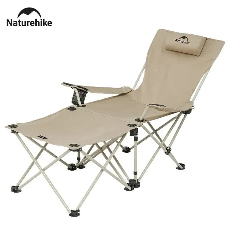 Naturehike Sedia da campeggio portatile rimovibile Sedia pieghevole sdraiata Pieghevole Escursionismo Picnic Tavolo da spiaggia Sedia da giardino Lettino da pesca