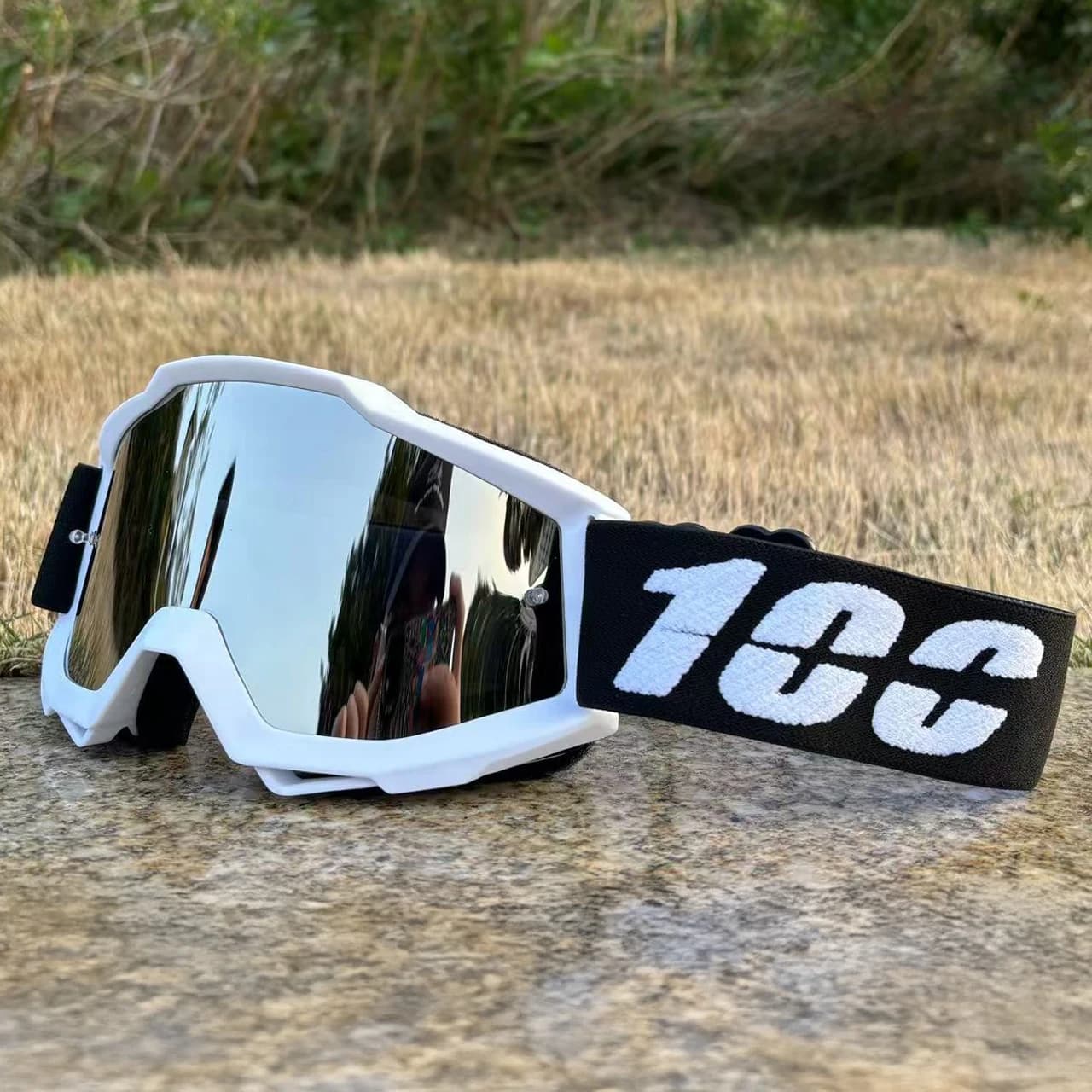 Occhiali da moto Attrezzatura da ciclismo Occhiali da sci fuoristrada per esterni Sport MX ATV Dirt Bike Occhiali da corsa Occhiali da motocross Bici
