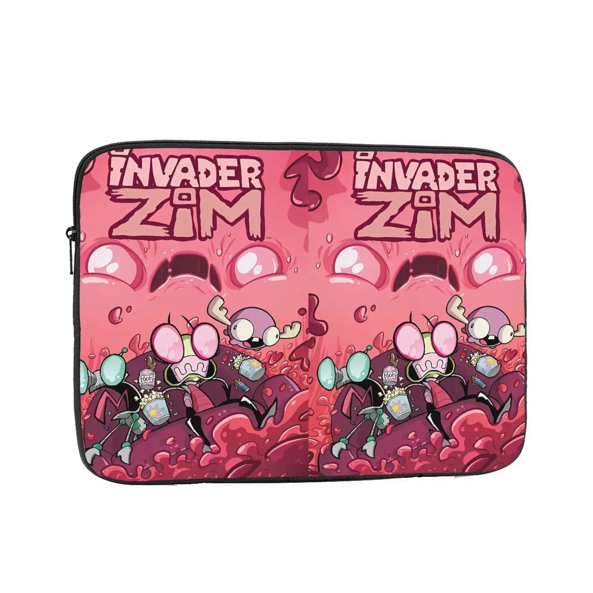 Custodia per laptop Cartoon Invader Zim 10 12 13 15 17 pollici Custodia per notebook Dark Comedy Custodia antiurto per uomo Donna