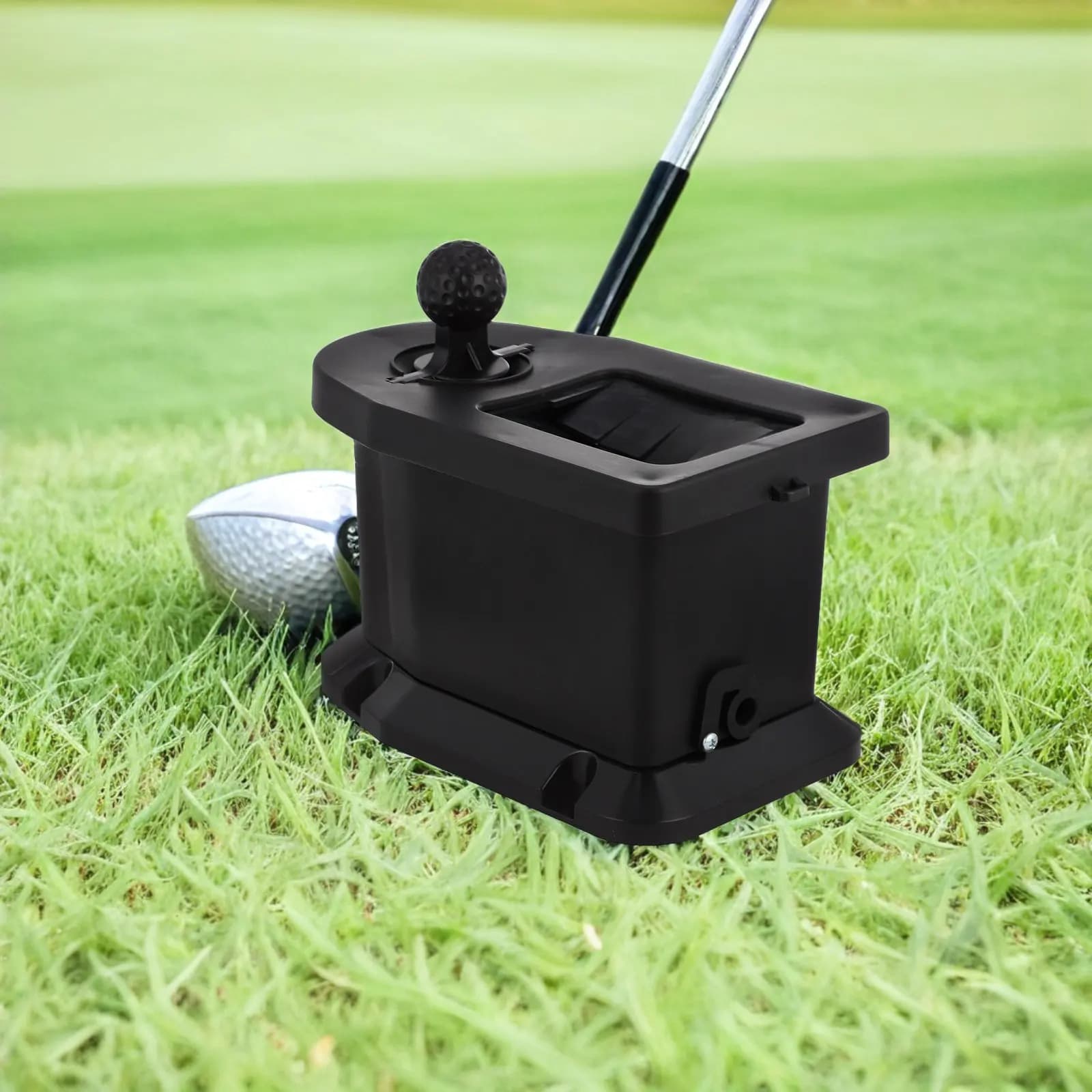 Lavapalline Portatile 2-in-1 per Carrelli da Golf Elettrici, Compatto, Ideale per Viaggi, Delicato ma Efficace, Manuale