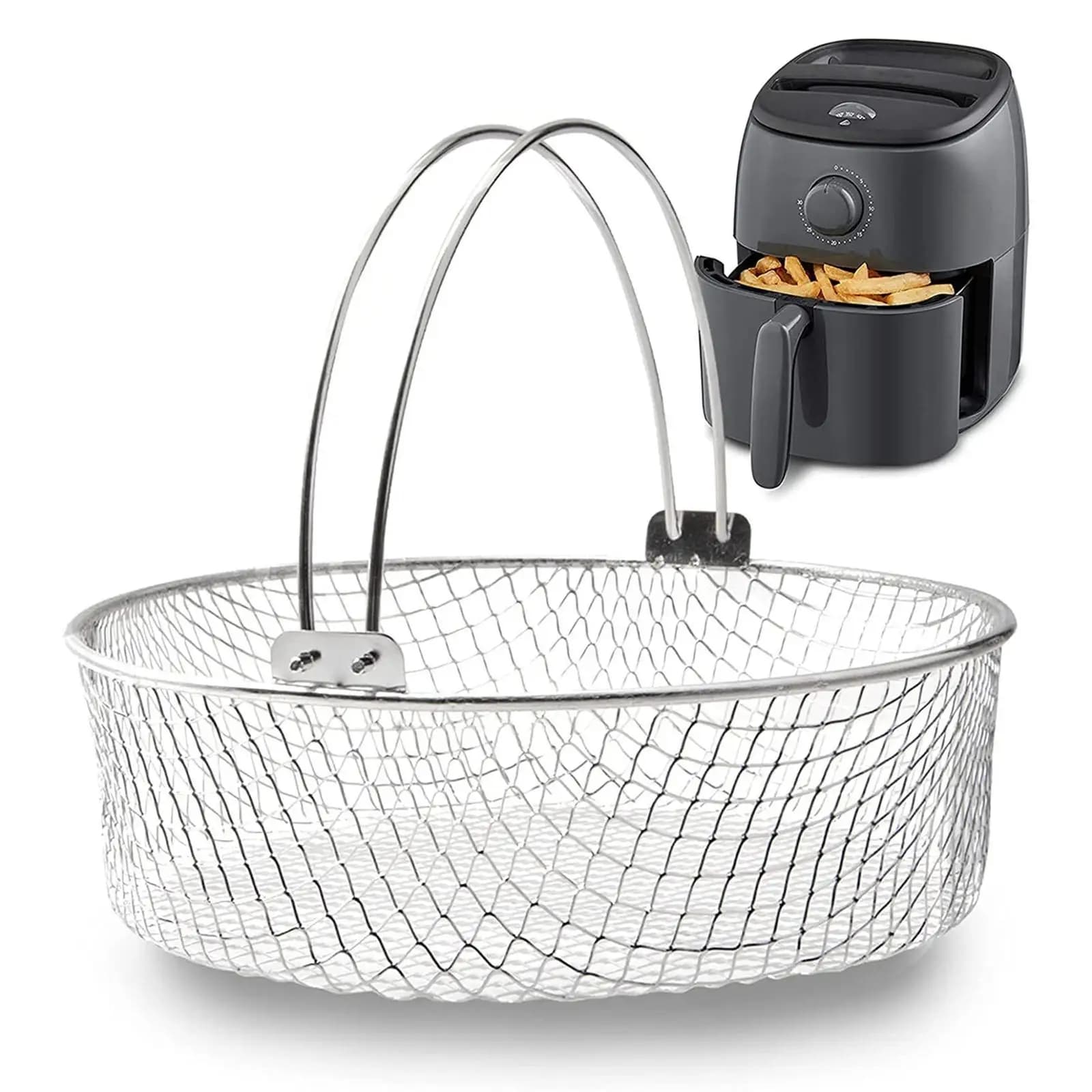 Air frying basket with handle Tools Frying basket for roasted vegetables