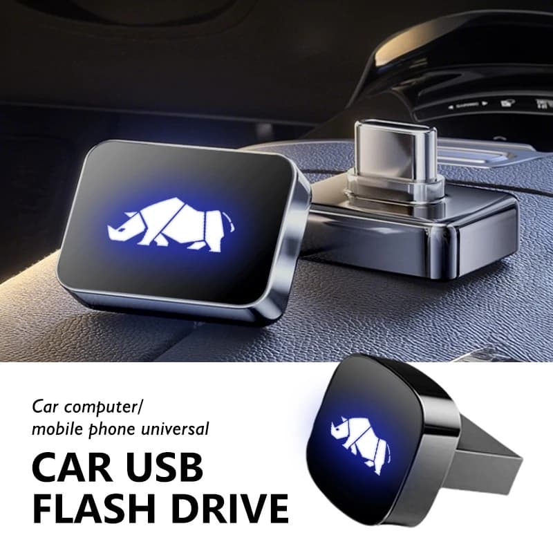 Car Dashboard Portable Storage 32GB/64GB Square USB Flash Drive For Suzuki Jimny jb23 jb64 jb43 jb74 jb53 jb32