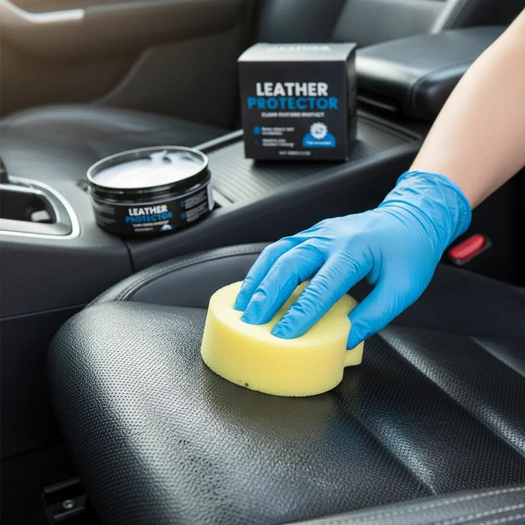 2/1 scatola di crema per la cura della pelle dell'auto nutrizione profonda e riparazione strumento di ripristino crema per la pulizia della pelle restauro lucidatura interna dell'auto