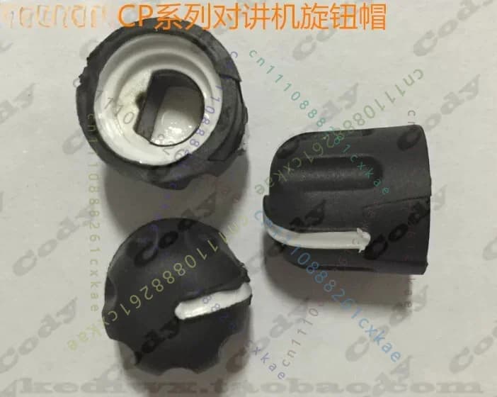 10Pcs Power Volume Knob Switch Cap For Motorola CP1300 CP1308 CP1660 CP1200 Walkie Talkie