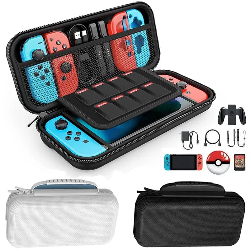 per Nintendo Switch Custodia protettiva per trasporto Custodia per cavo Gradiente per Switch Lite Custodia portatile da viaggio Accessori