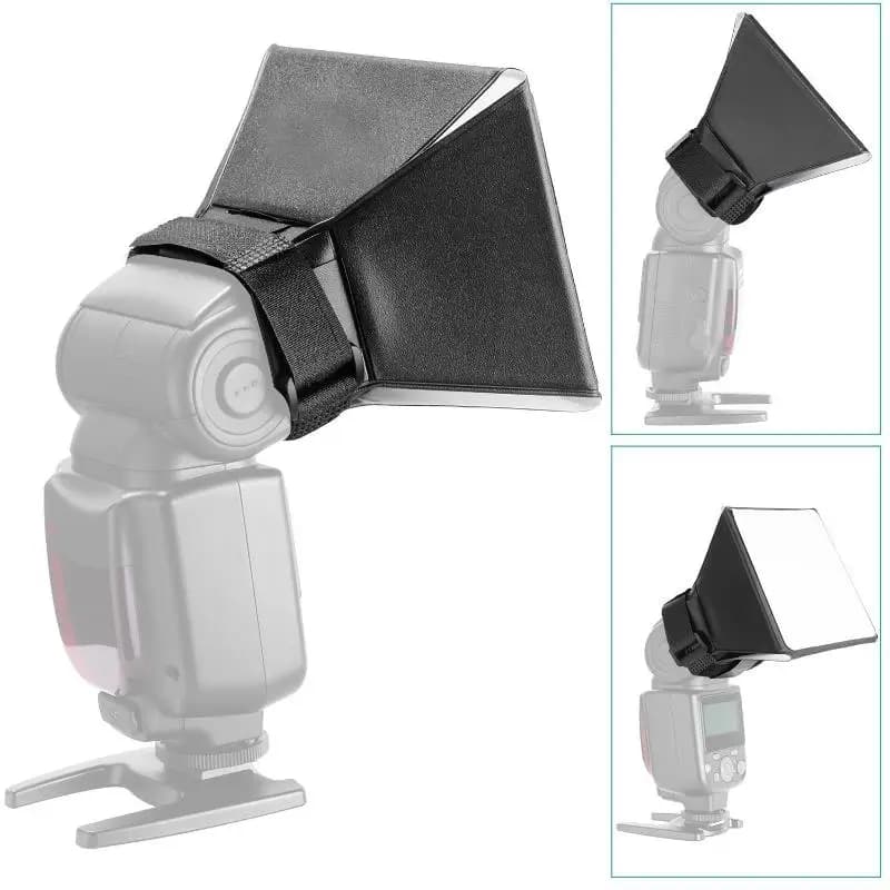 1/3 pezzi fotografia diffusore flash softbox universale DSLR diffusore fotografico scatola di luce soffusa accessori pieghevoli per fotocamere