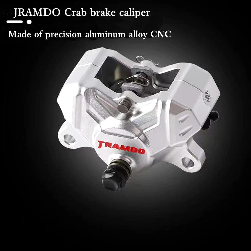 JRAMDO Pinza Freno Moto 84mm Montaggio 2 Pistoni Pompa Freno Axial Per Honda Yamaha Kawasaki Suzuki Niu Scooter Dirt Bike