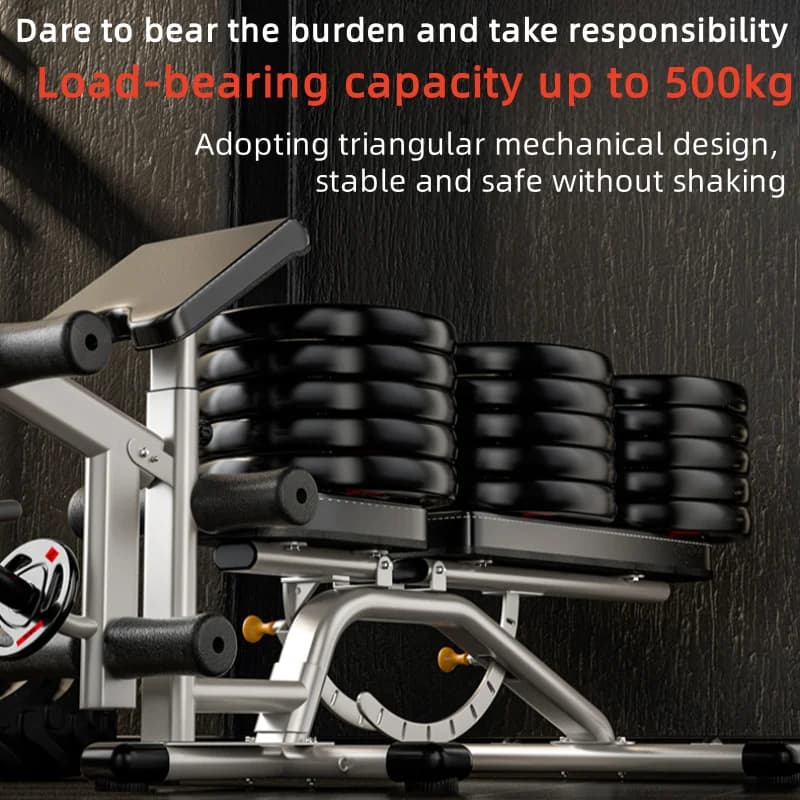 Dumbbell stool commercial and household bench press stool fitness chair multi-functional fitness equipment sit-up board