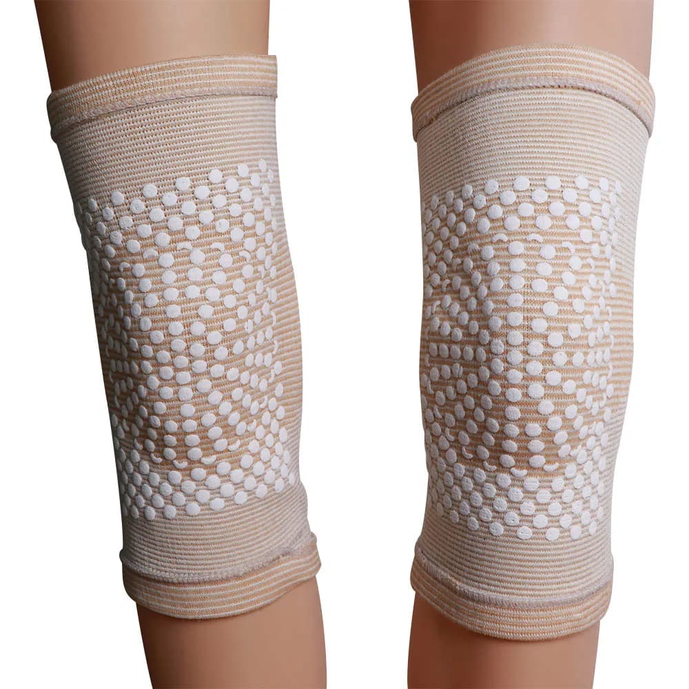 Ginocchiere Riscaldanti in Tormalina per Artrite e Lesioni Articolari, 2 Pezzi, Supporto per Ginocchia con Autoriscaldamento