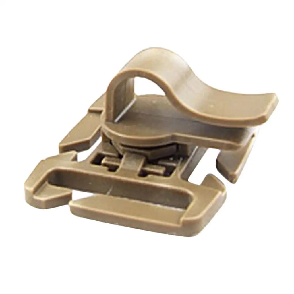 Rotatable Water Bag Tube Clips ABS Pipe Buckle Holder for Backpack Hydration Water Pack Camping Gear