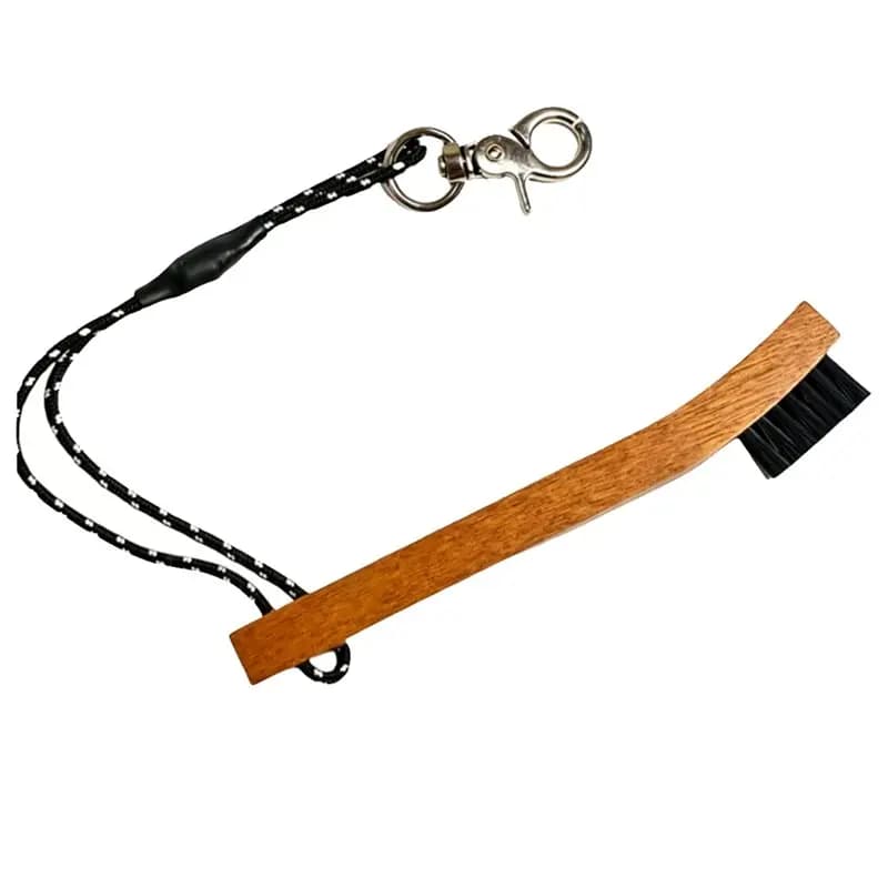 A89E-Golf Ball Brush Club Protection And Cleaning Groove Nylon Brush