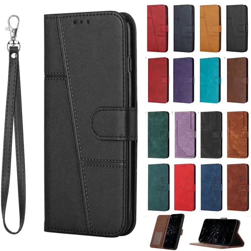 Custodia a libro con portafoglio per Xiaomi Redmi Note 15 Pro+ / Redmi Note 15 Pro Plus 5G 4G - Cover protettiva