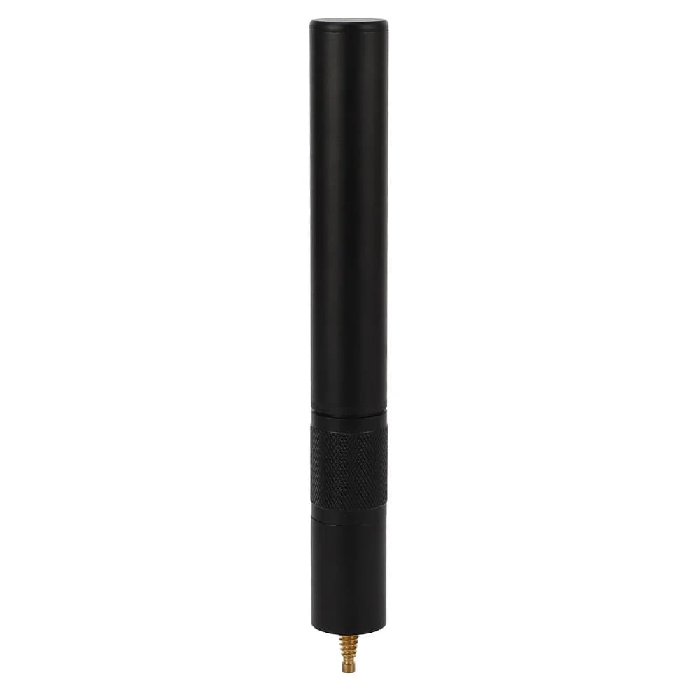 Aluminum Alloy Pool Cue Extension Telescopic Structure Threaded Connector Billiard Extender Black Finish Locking Rotation