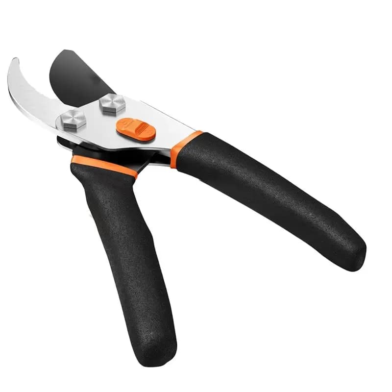 Power Scissors MAKE with 8.5 Inch Blade, Garden Ergonomic Troncarami with Anti-Inceping Spring and SK5 Blade Always Sharp, Professional