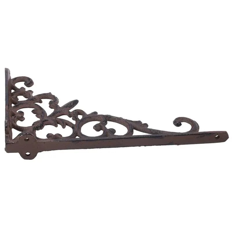 4X Cast Iron Plant Hanger Flower Basket Hook For Indoor Outdoor Bird Feeder Lantern Planters Pots Wind Chimes-AT36