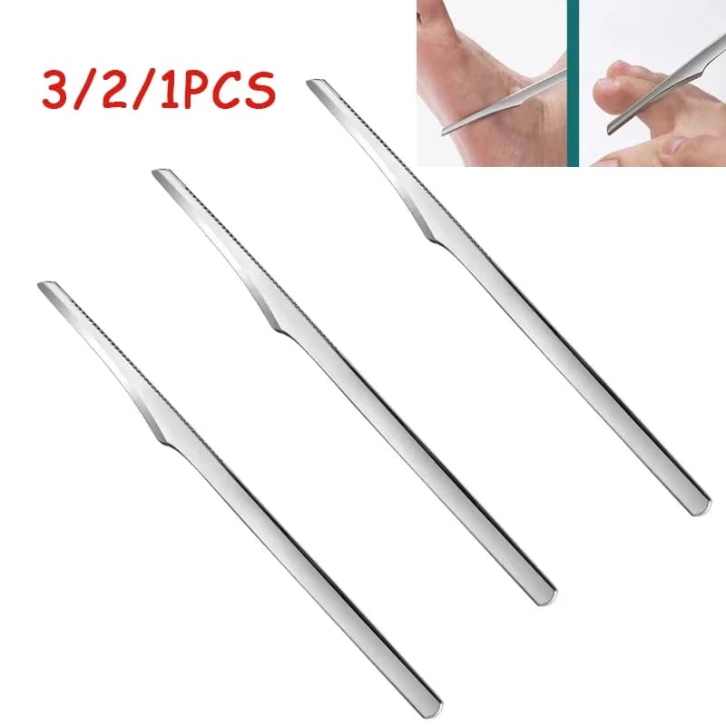 Strumenti per manicure e pedicure Raschietto per unghie dei piedi Kit coltello per pedicure piedi File per raspa per calli del piede Rimozione della pelle morta Raschietto Strumenti per la cura del piede