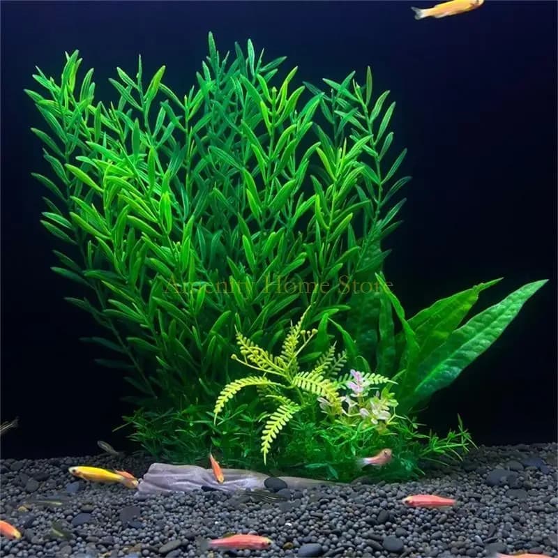 F26C Aquariums for Artificial Green Plants Submarine Landscape for Home Office Fishing