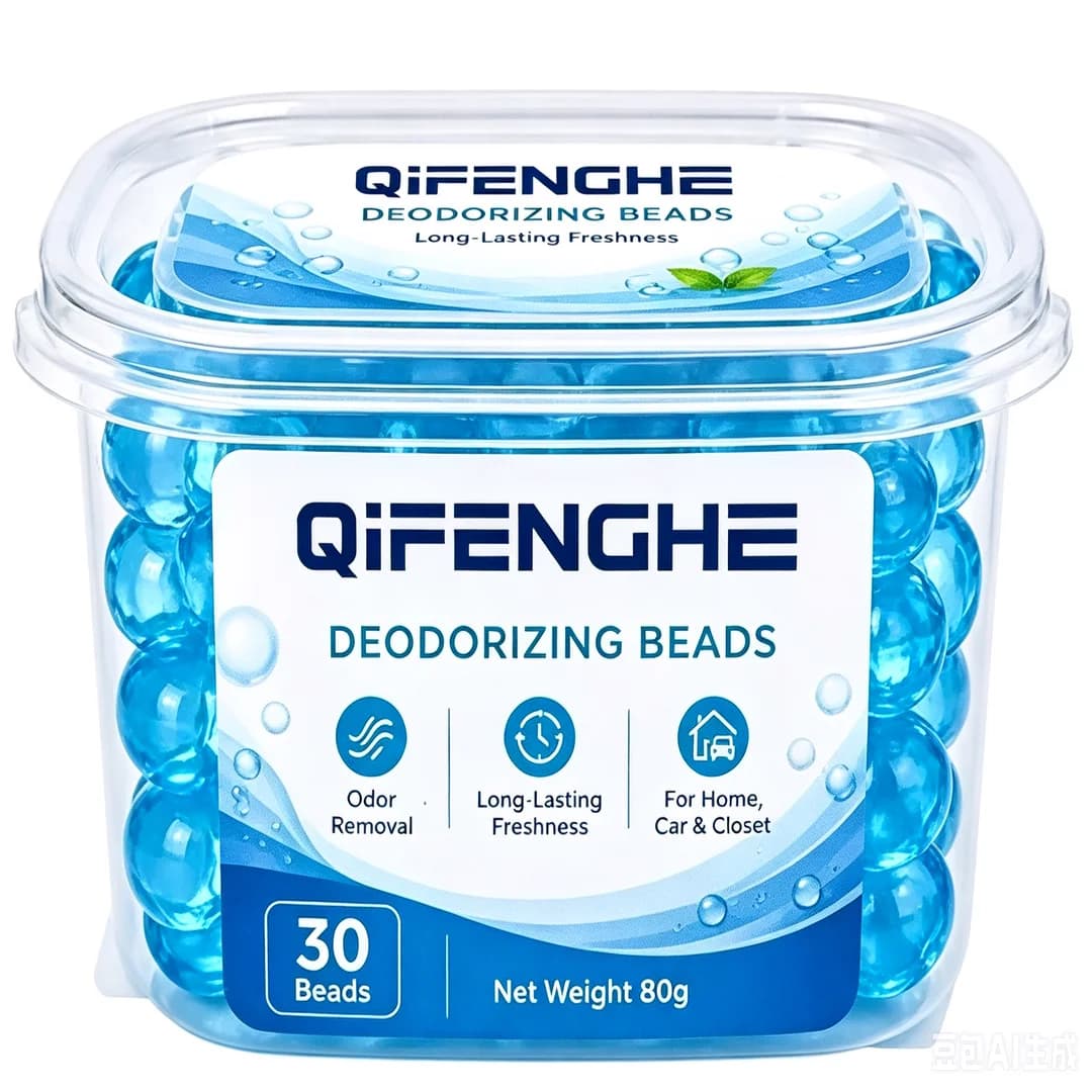 80g Deodorizing Beads 30 Count, Long Lasting Odor Removal Air Freshener Beads, Fragrance Beads for Car Closet Home Indoor Deodor