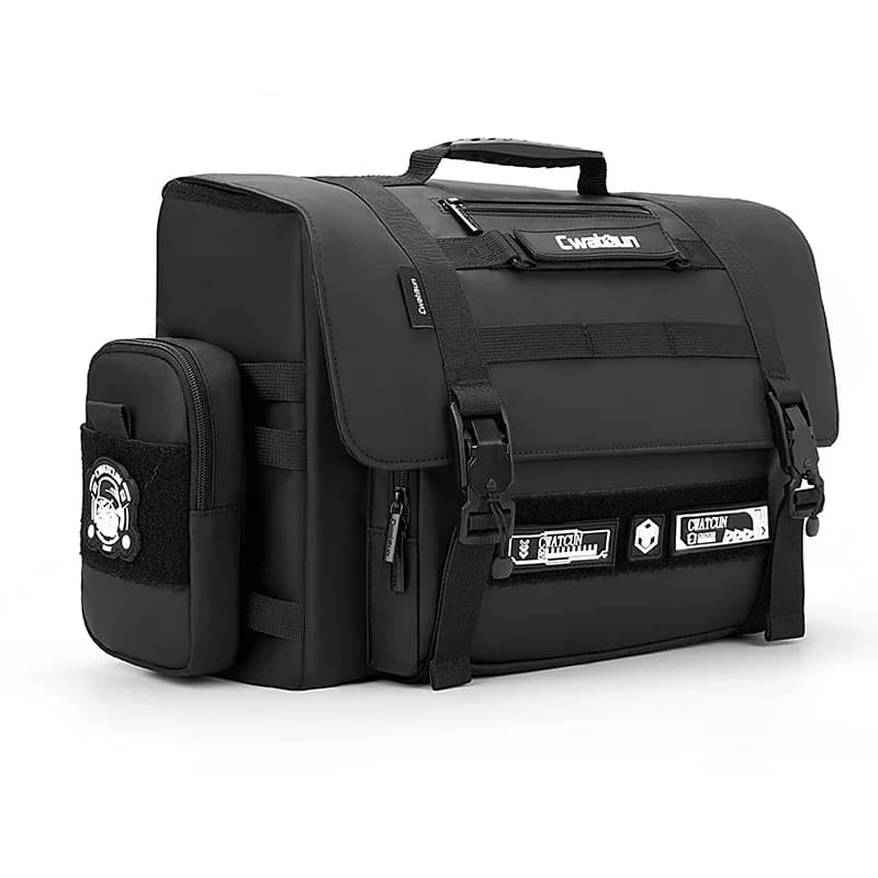 borsa a tracolla per fotocamera grande Borsa per fotocamera a tracolla impermeabile per fotografia con supporto per treppiede e scomparto per iPad Borsa a tracolla DSLR /SLR