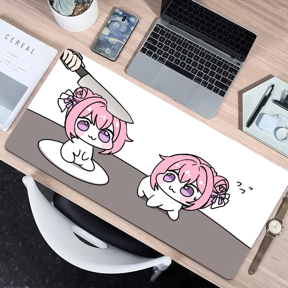 Nikkes D-Doro G-Goddess Victory Of Mouse Pad Tappetino per mouse addensato antiscivolo Grande scrittura Lockedge Cuscino da gioco Studente da ufficio