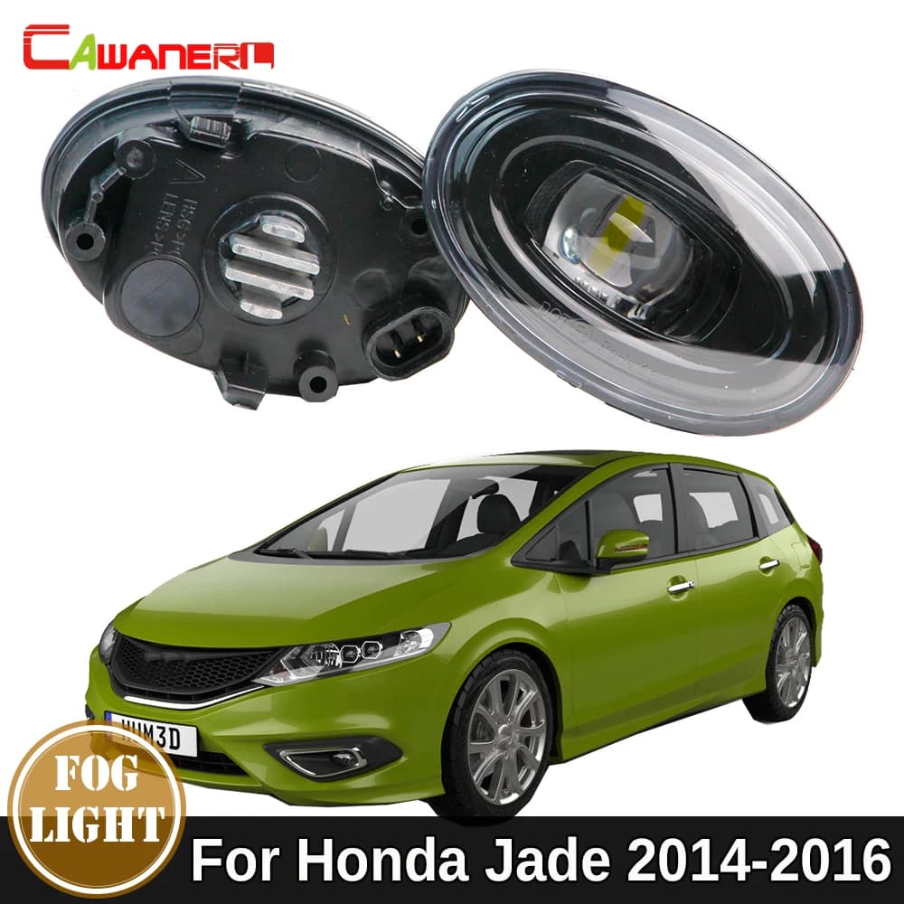 2 pz auto anteriore LED lente fendinebbia accessori DRL 30W 6000LM 12V per Honda Jade 2014 2015 2016