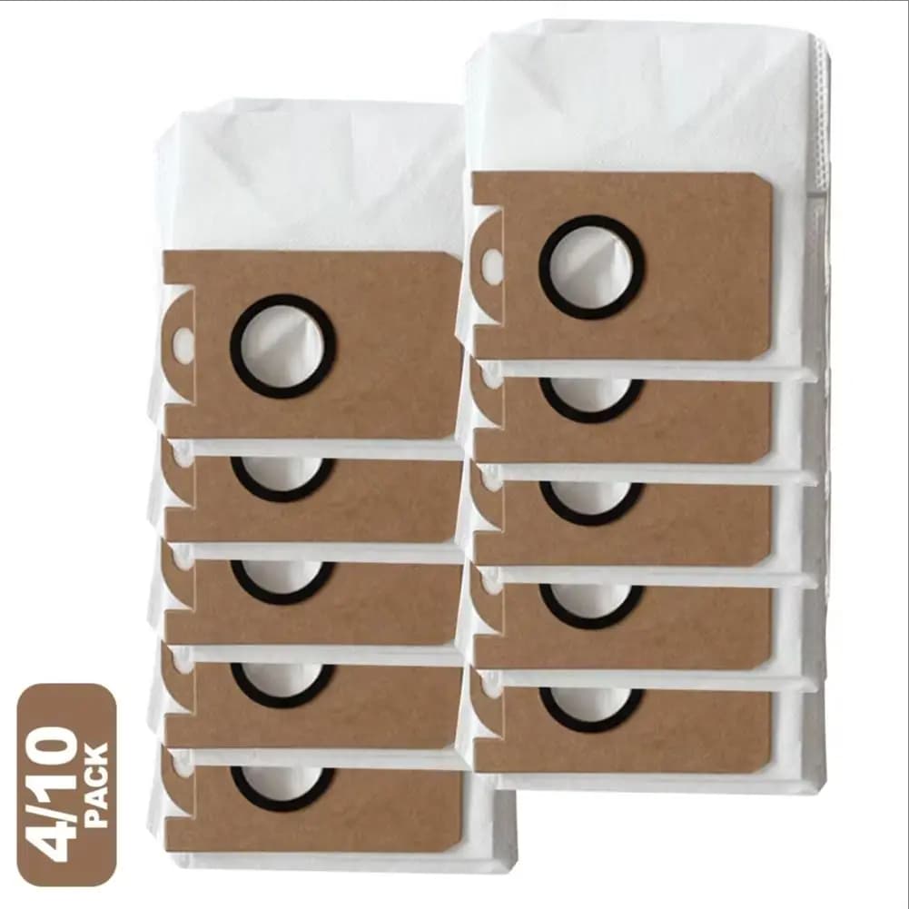 Per Robot Aspirapolvere Airzeen Q10 Pro: Kit Accessori con Sacchetti Raccoglipolvere da 2.5L (4/10 Pezzi)