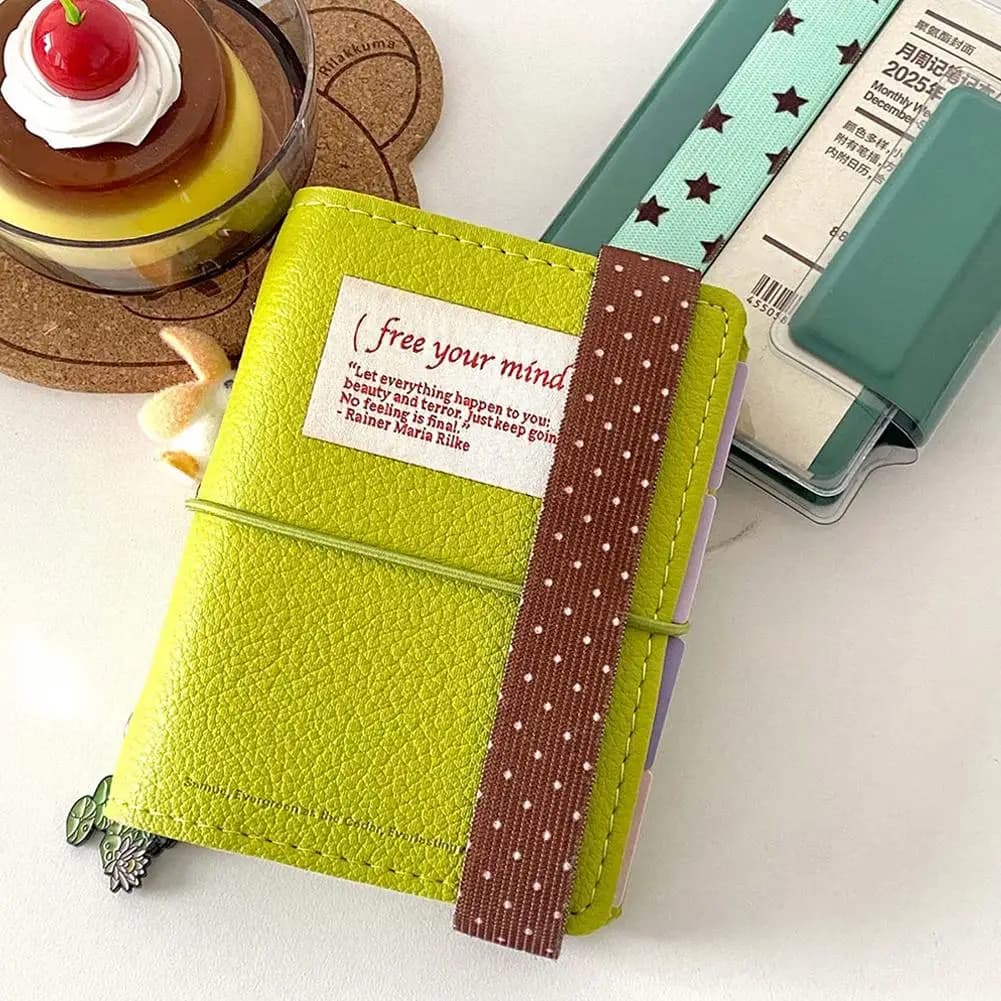 Elastico a Stella Kawaii per Planner e Quaderni, Chiusura per Diario Stile INS, Accessori Carini per Scrapbooking e Cancelleria