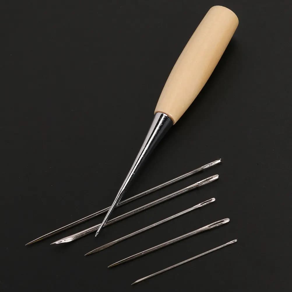 12Pcs Craft Tool Set Handmade Hand Sewing Kit Repair Sewing Accessories DIY Tools for Carpets Canvas Upholstery