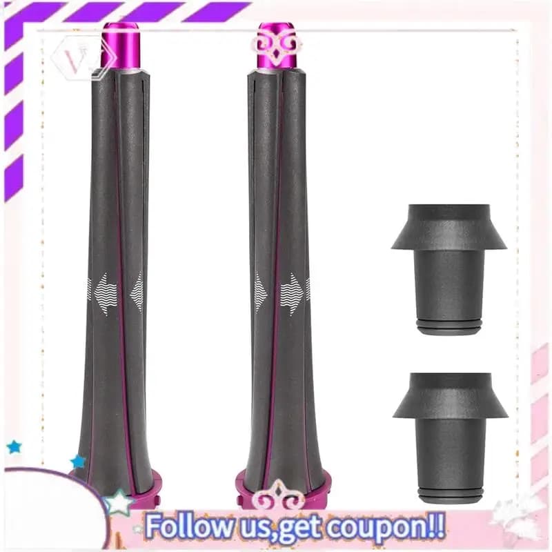 A50F-1 Coppia 20Mm Capelli Lunghi Curling Barili Bigodino Fordyson Airwrap Styler With2 Adattatore Fisso Fordyson Dyson Asciugacapelli