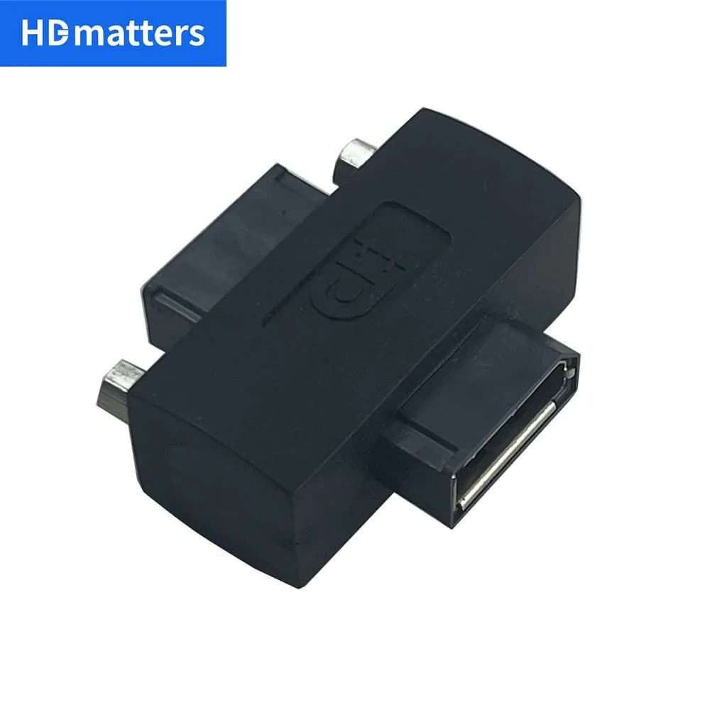 DisplayPort Gender Changer DisplayPort cavo di prolunga adattatore DisplayPort femmina a femmina DisplayPort accoppiatore 4K 60Hz passivo