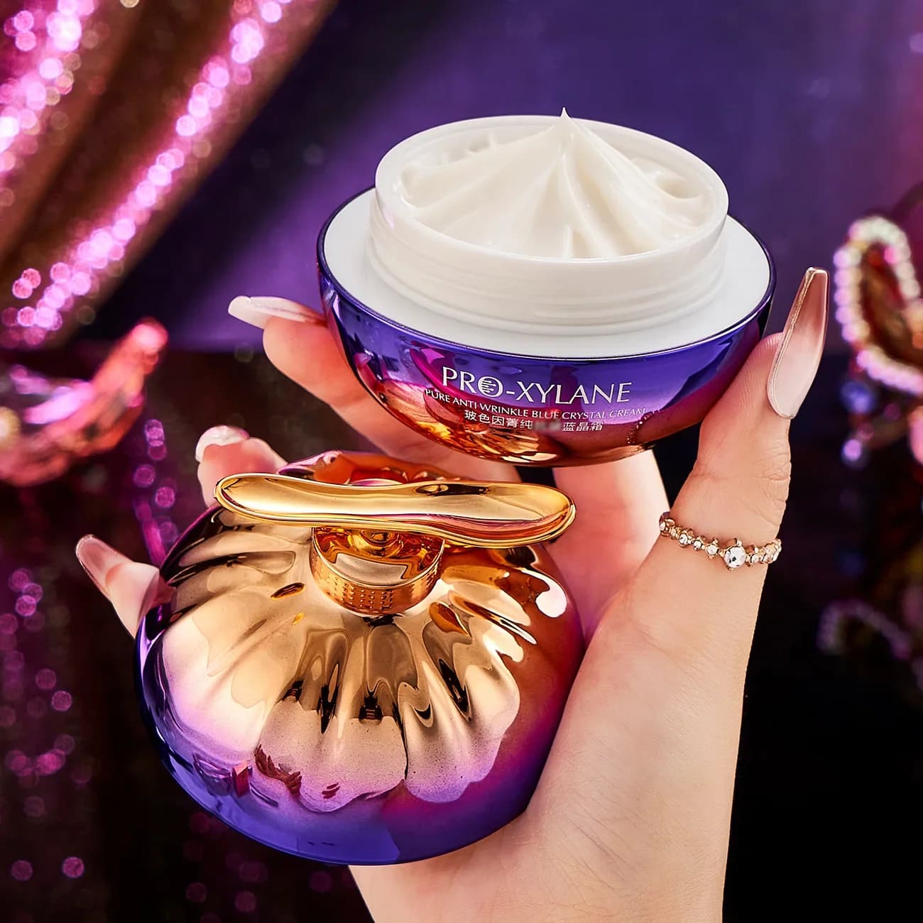Cream Faced with Collagen Anti-wrinkles, Radiant, Nutrition, Moisturizing, Female Skin Care Essence